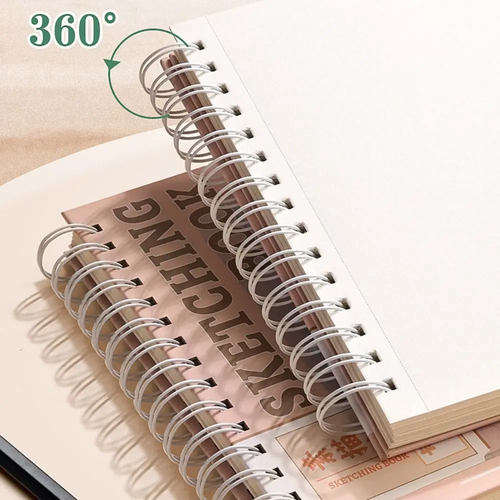 16K/A4/8K كراسة الرسم سميكة لونغ/كابيبارا/الباندا مشروع كتاب حماية العين الرافعة الحمراء توج كتاب الرسم #5