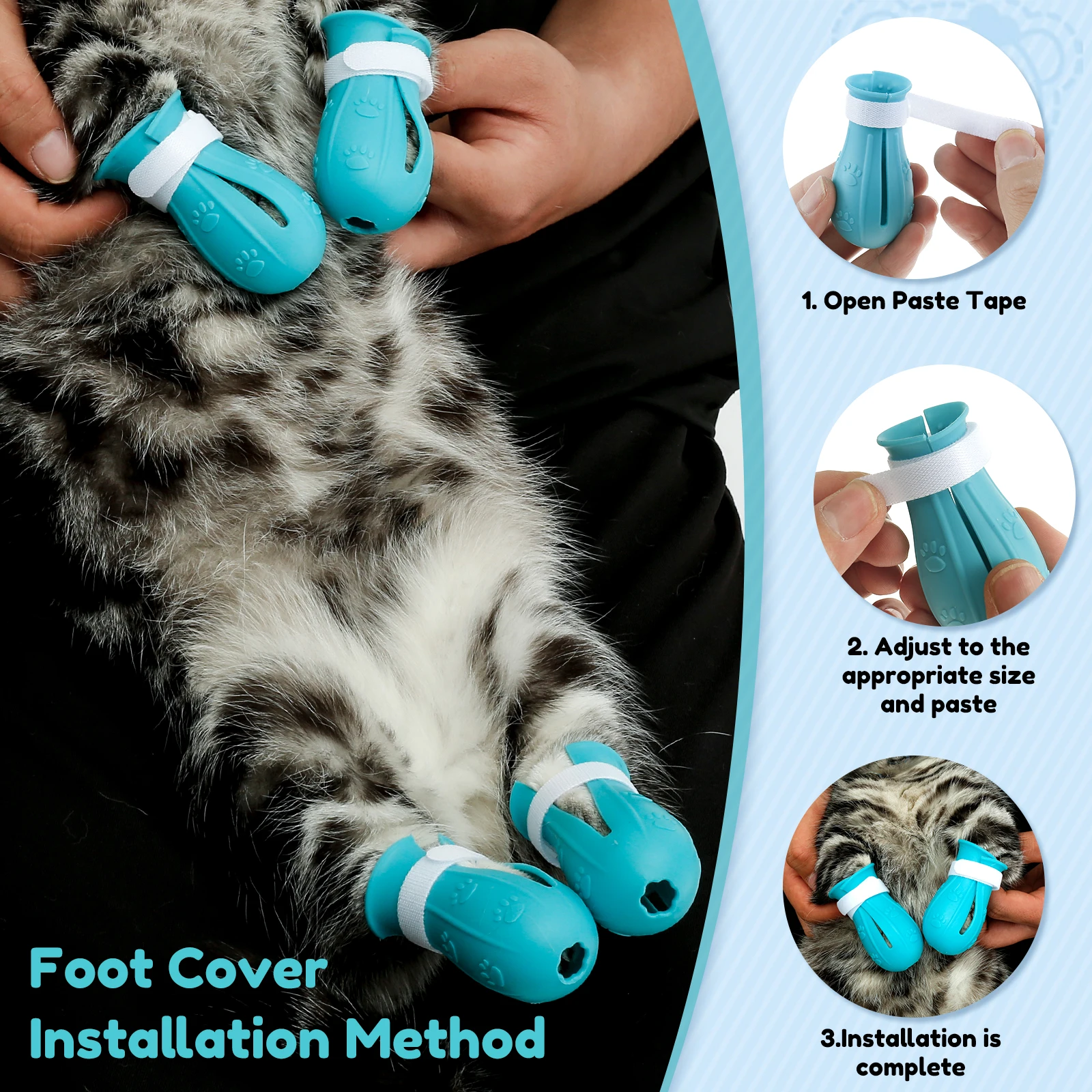 Casco De Gato Con Burbujas: Bozal Transparente Antimordeduras Para Gatos (Talla L, Ajustable, 24 Rejillas)