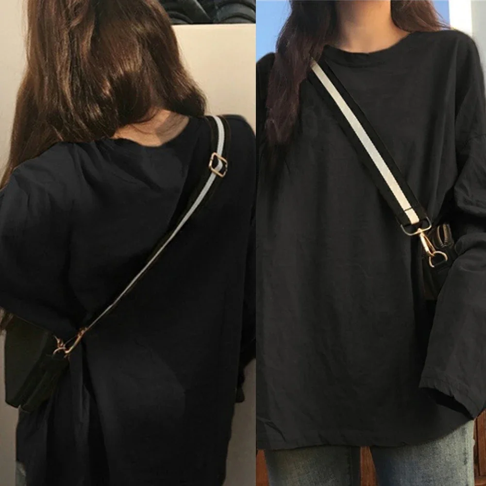 مناسبة كاجوال، طبقة أساسية كورية بيضاء، تي شيرت مريح للاستخدام اليومي، ملابس غير رسمية، تصميم برقبة دائرية، نسيج بوليستر