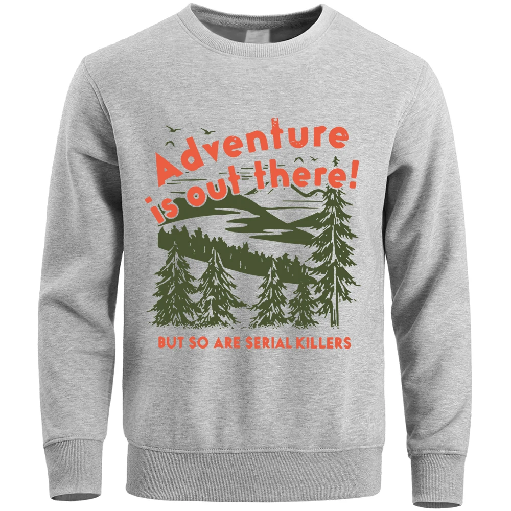 Adventure Is Out There Printing Hoodies Men Harajuku Casual Comfortable Hoodie Fashion Fit Hoody Autumn Fleece Male Pullover