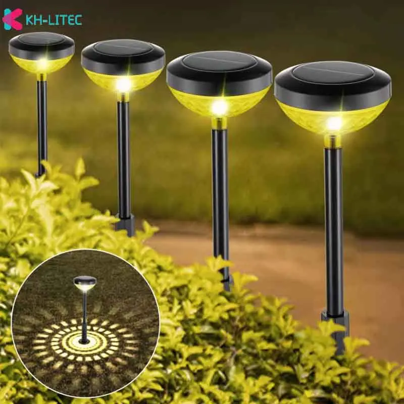 

2pcs Led Solar Pathway Lights Waterproof Outdoor Solar Lamp for Garden Landscape Yard Patio Drivewa Lighting