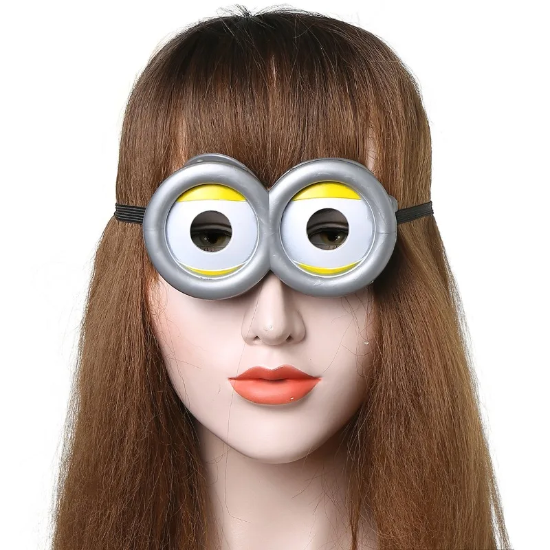 Miniones Costume for Kids Adults Miniones Official Goggles Despicables Me Glasses Minions glassesNovelty Funny Glasses for Party