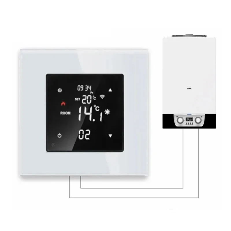 

WIFI graffiti mobile phone remote control electric heating thermostat electric heating water heating boiler universal switch 16A