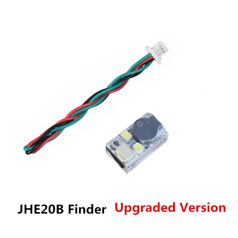 1PCS JHE20B Finder Super Loud Buzzer Tracker Over 100dB Built-in Battery for Flight Controller RC Drone Upgraded Version