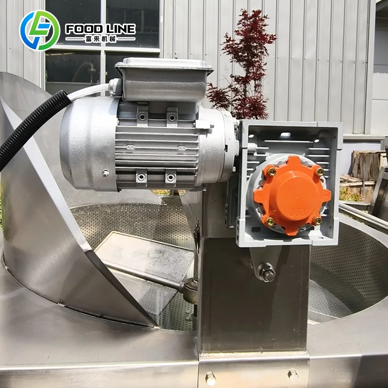 Professional Stainless Steel Commercial Fast Heating Temperature Control Fryer