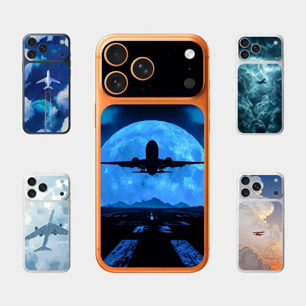 

Airplane Back Cover Decal Protective Sticker For Iphone 17 Pro Max Skin Sticker Back Protective Decorative Stickers