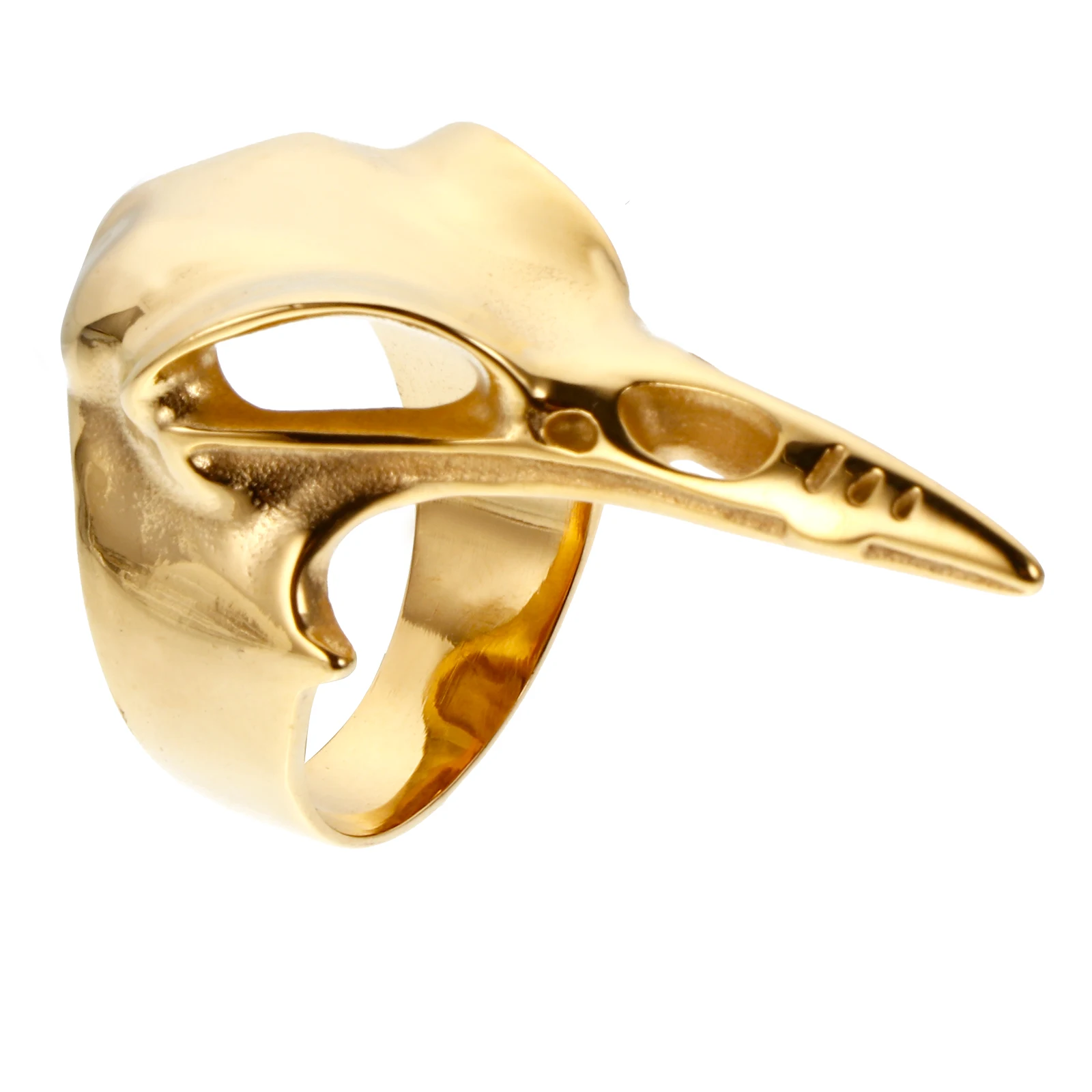 

Skull Ring Stainless Steel Cool Finger Ring Fashion Jewelry Hair Segmentation Accessory Party Bar Everyday Stylish Unique