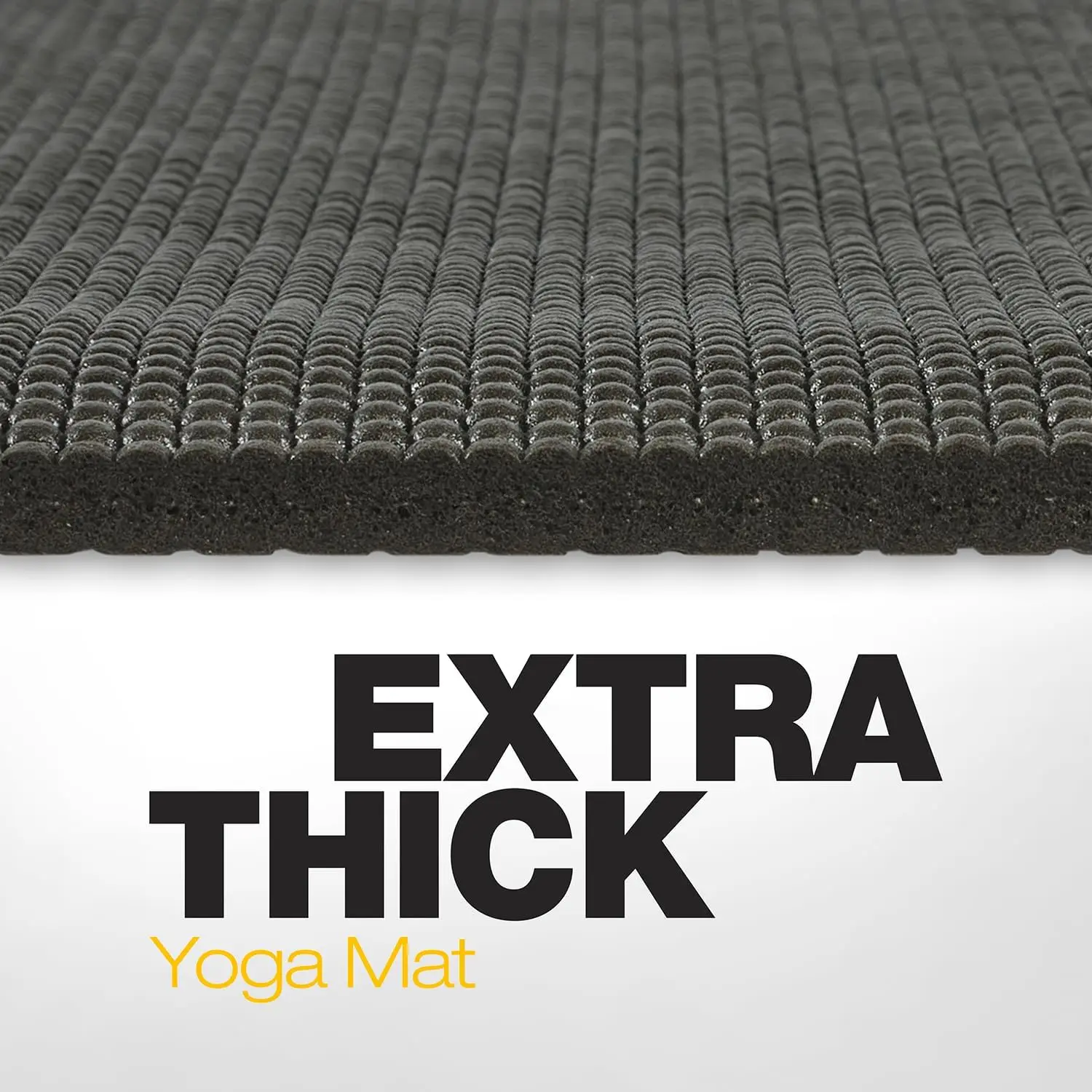 Extra Large Yoga Mat 10 x 6 ft - 8mm Extra Thick, Durable, Comfortable, Non-Slip & Odorless Premium Yoga and Pilates Mat for Hom