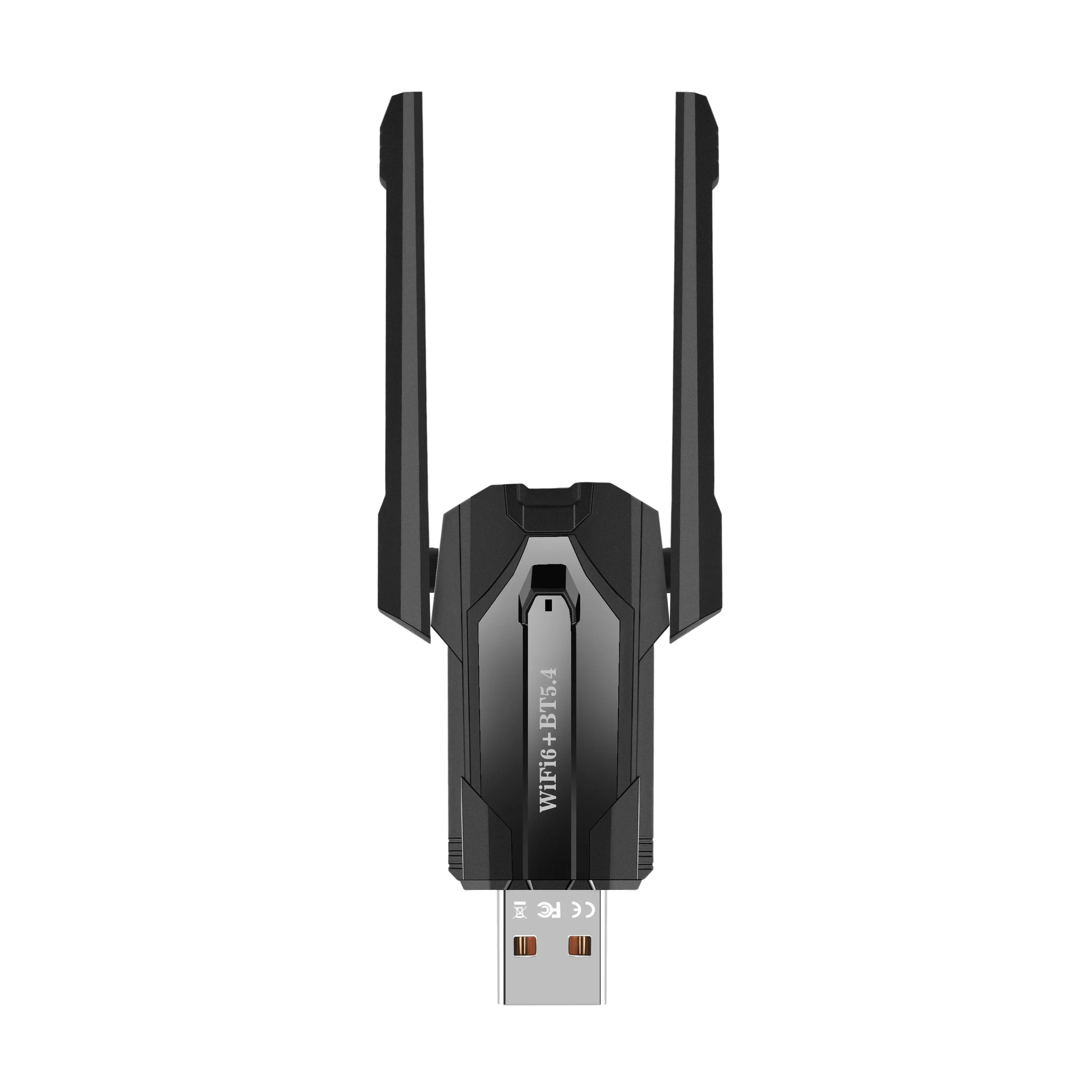 Adaptador WiFi 6 USB Bluetooth 5.4 para PC de escritorio - Adaptador de red inalámbrica AX900 con 2,4 GHz, 5 GHz, banda dual de alta ganancia 5dBi