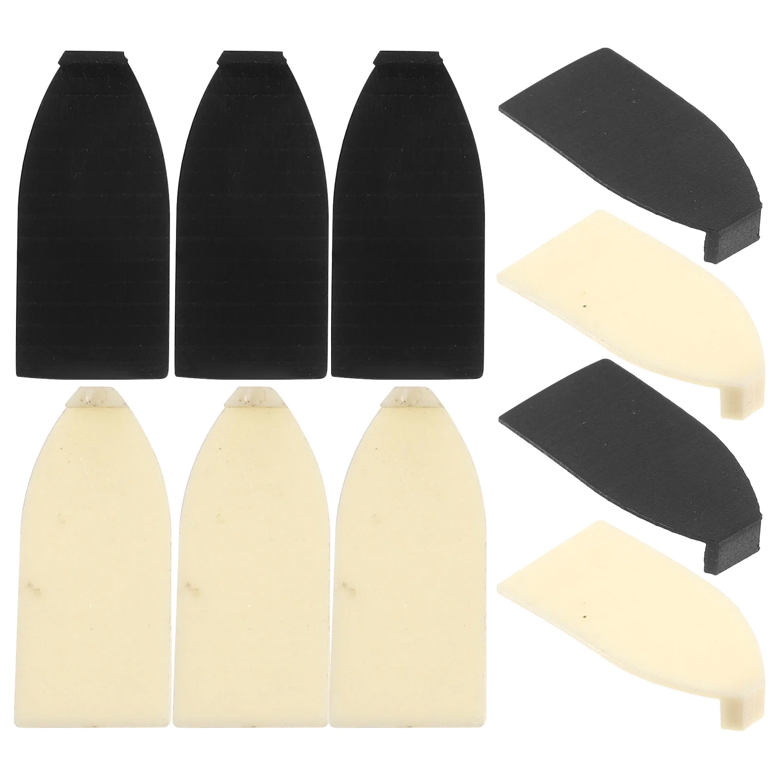 10 Pcs Cello Bow Pieces Viola Accessories Fittings Violin and Parts Pads Horsetail Protector Tips Violinist Gift Cushion