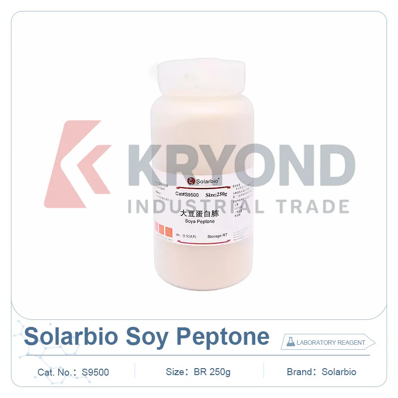 

Solarbio Soy Peptone S9500 BR Microbiology Culture Reagent Laboratory Chemical Research Material Industrial Biochemical 250g