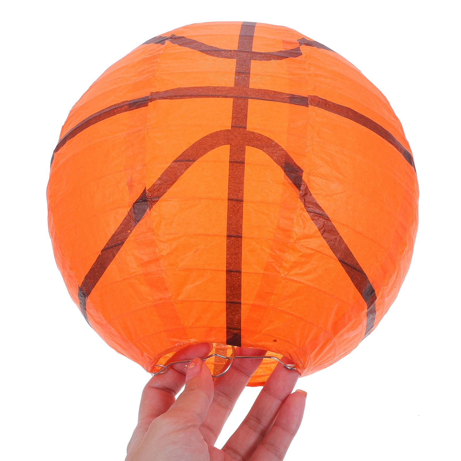 

5Pcs Sports Ball Paper Lanterns Creative Hanging Basketball Soccer Football Baseball Volleyball Rugby Party Decorations