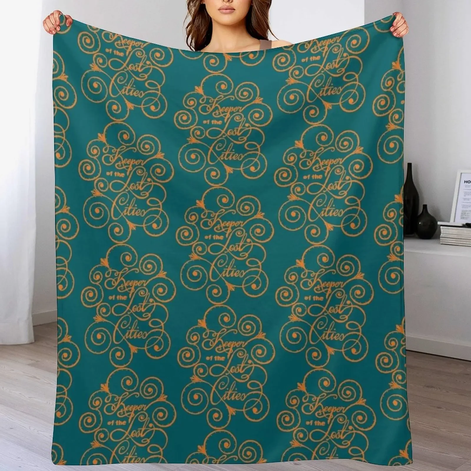 

Keeper Of The Lost Cities Series Throw Blanket christmas gifts Multi-Purpose Moving Flannel Fabric Blankets