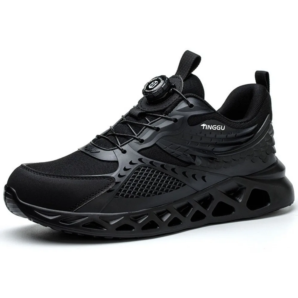Steel Toe Sneakers for Men Women Lightweight Safety Shoes Comfortable Puncture Proof Slip On Indestructible Work Shoes