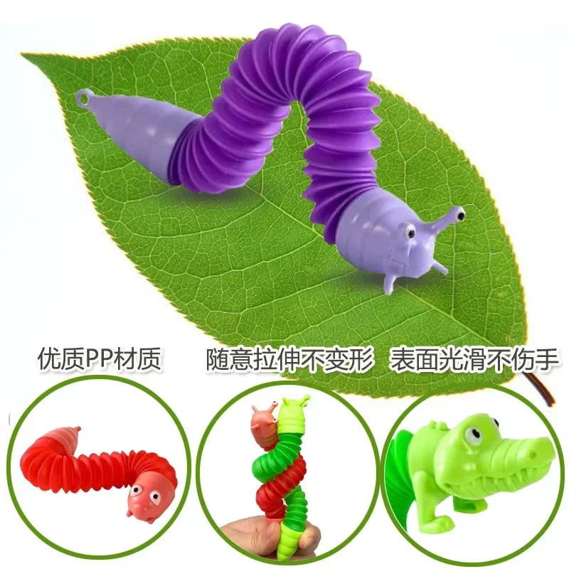 Cute Stretch Tube Popular Puzzle Squeeze Animal Stretch Tube Decompression Stress Relief Toy jugetes de niñas