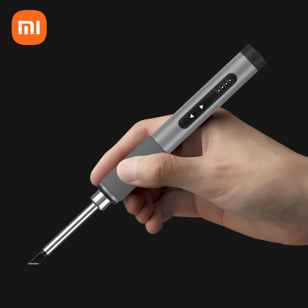 xiaomi mijia RONGUAN 72W Intelligent Electric Soldering Iron 300-450℃ Soldering Pen Temp Calibration Voltage Adjust Portable