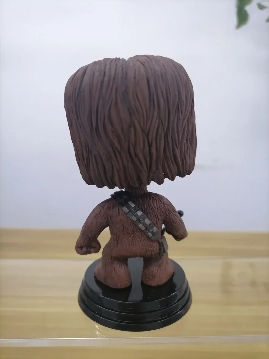 Funko pop estatueta de vinil filme star wars chewbacca figura de ação coleção bobble-cabeça figura ornamentos de mesa presentes