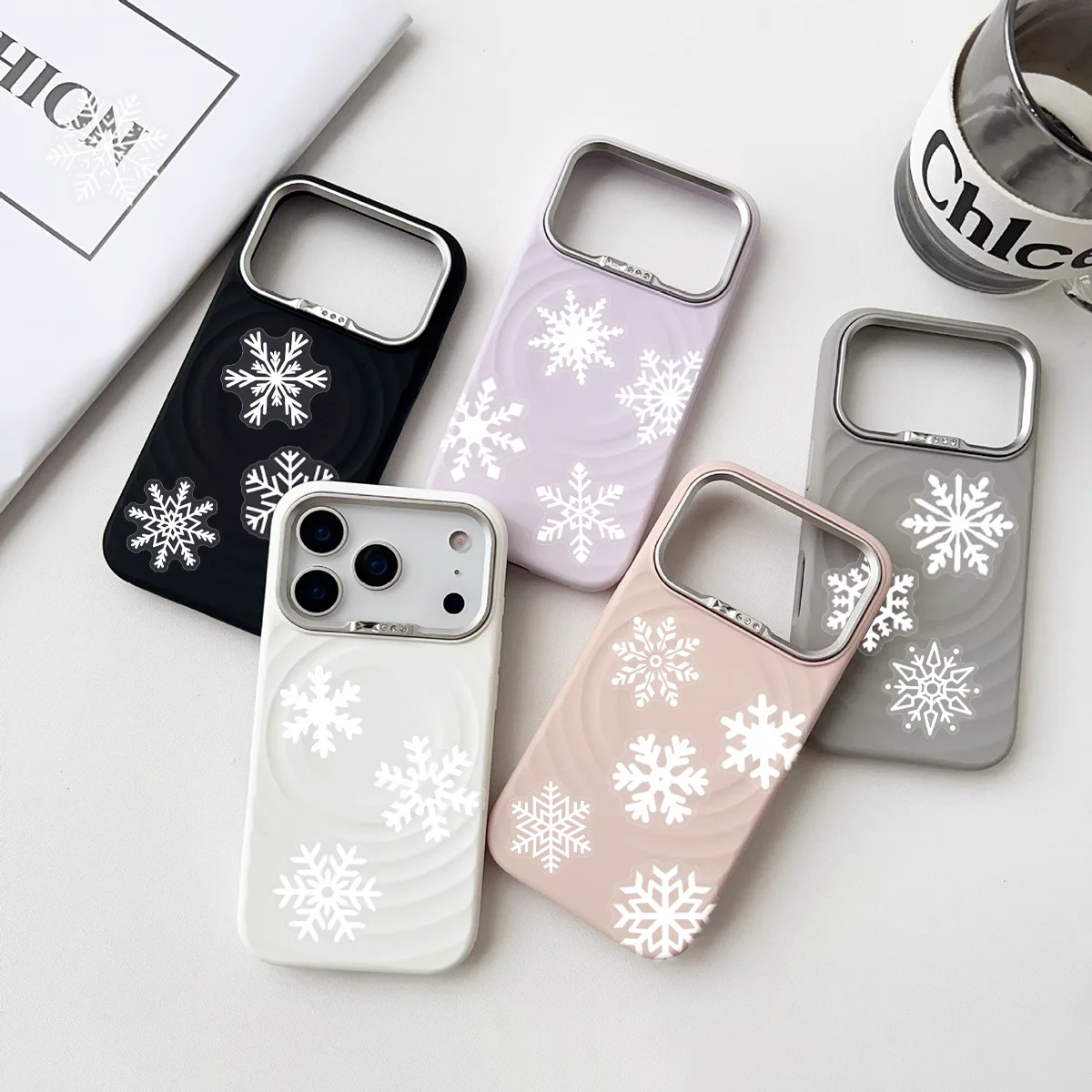 50 قطع الإبداع الشتاء الثلج ملصقات شفافة الكتابة على الجدران الديكور دفتر حقيبة الغيتار الثلاجة الهاتف الشارات #6