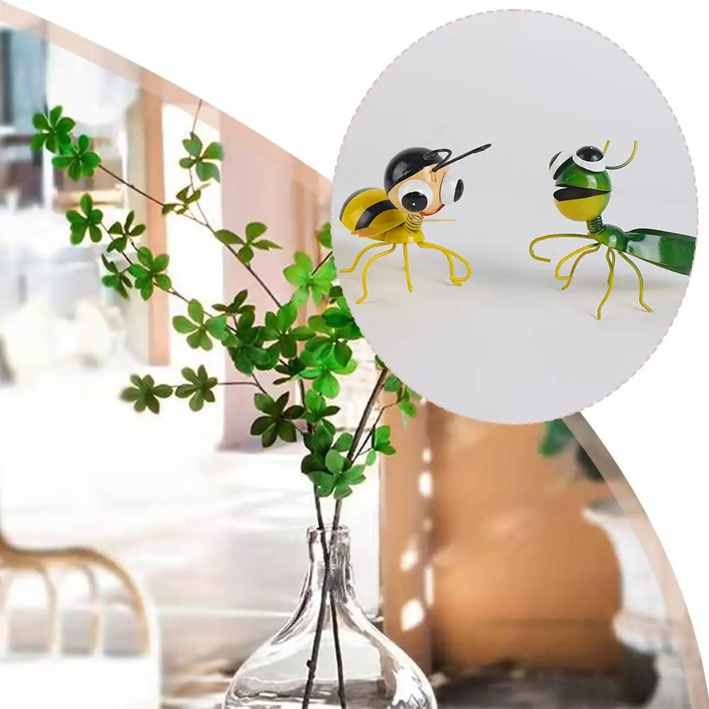 

American Iron Wall Hanging Metal Bee Decoration Pastoral Wall Ornaments Decoration Style Insect Wall Bee Big U3U4