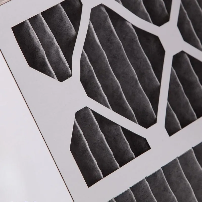 16 × 25 × 5 (15_3/4 × 24_3/4 × 4_3/8) فلاتر هواء بديلة من هانيويل MERV 8 Plus Carbon 2 Pack