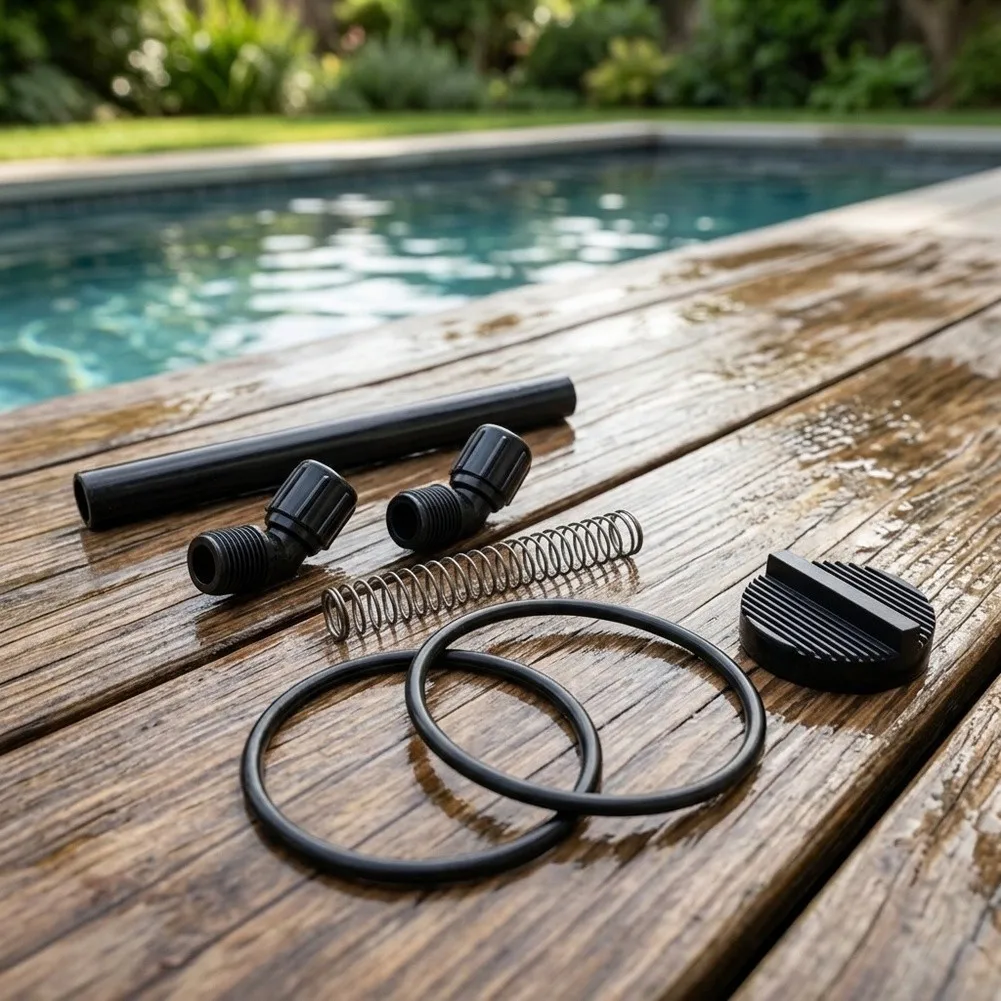 Chlorinator 320 322 Parts Kit Featuring R172272 R172091 R171097 and Tube Support Spring for Pool System Maintenance