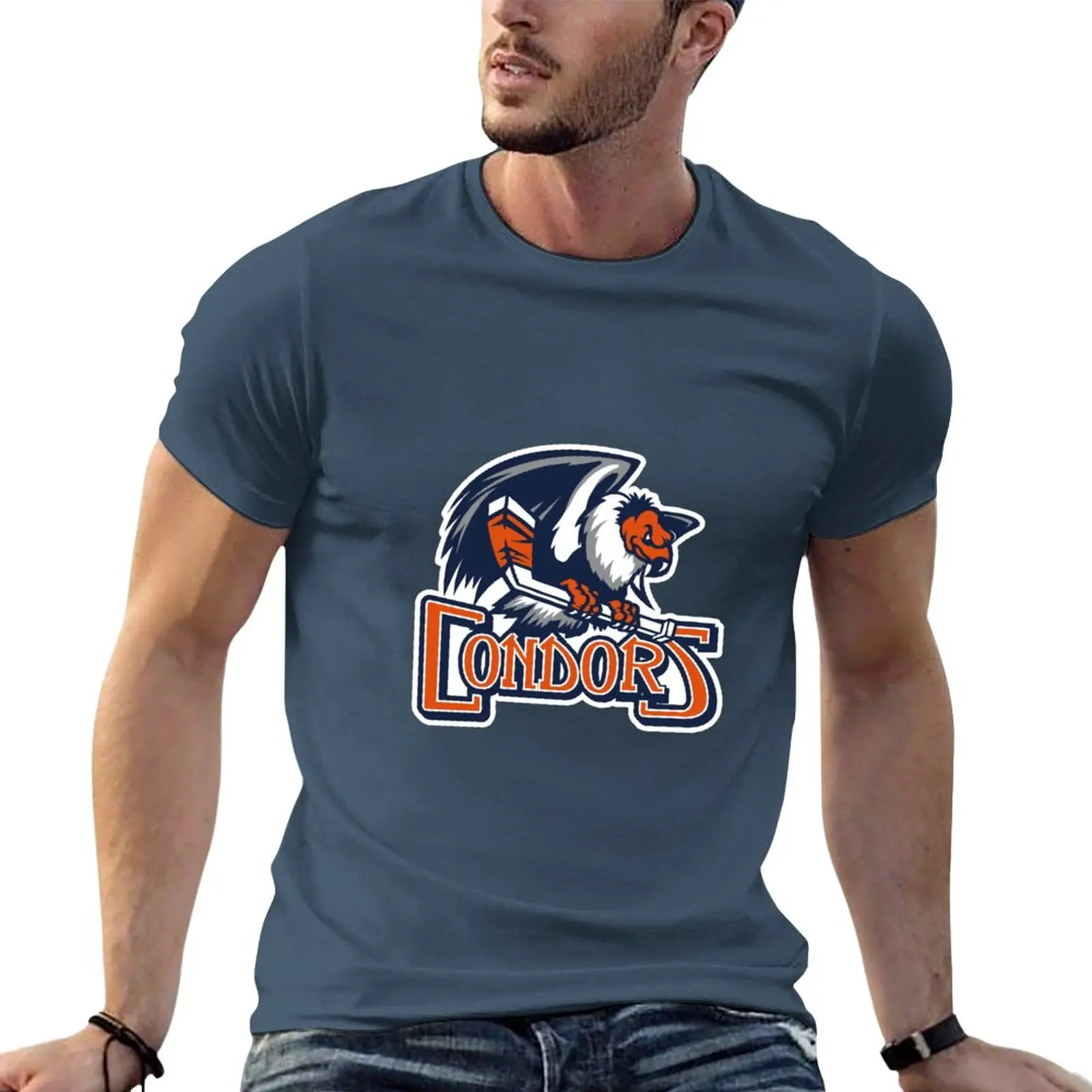 Bakersfield Condor T-Shirt shirts graphic tees quick drying t-shirt T-shirt short Short sleeve tee men