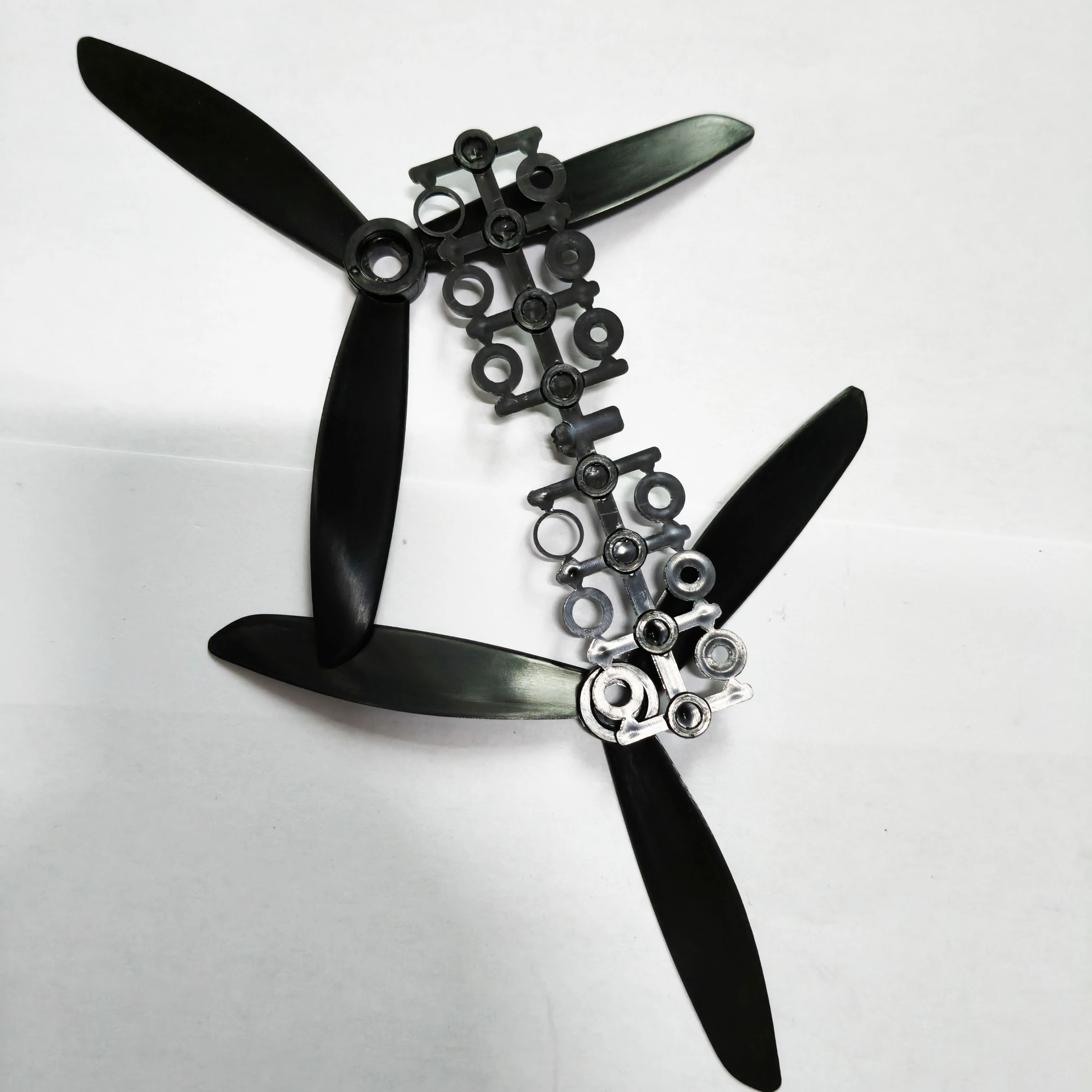

10 pairs Prop 6045 6x4.5 Black 3-blade Propeller Props CW CCW For Quadcopter