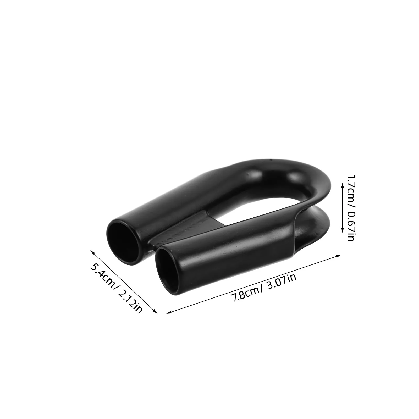 Stainless Steel Wire Rope Thimble 10Mm Tubular Heart-Shaped Eye Splice Protector for Marine Crane Rigging Lifting Hardware Boat