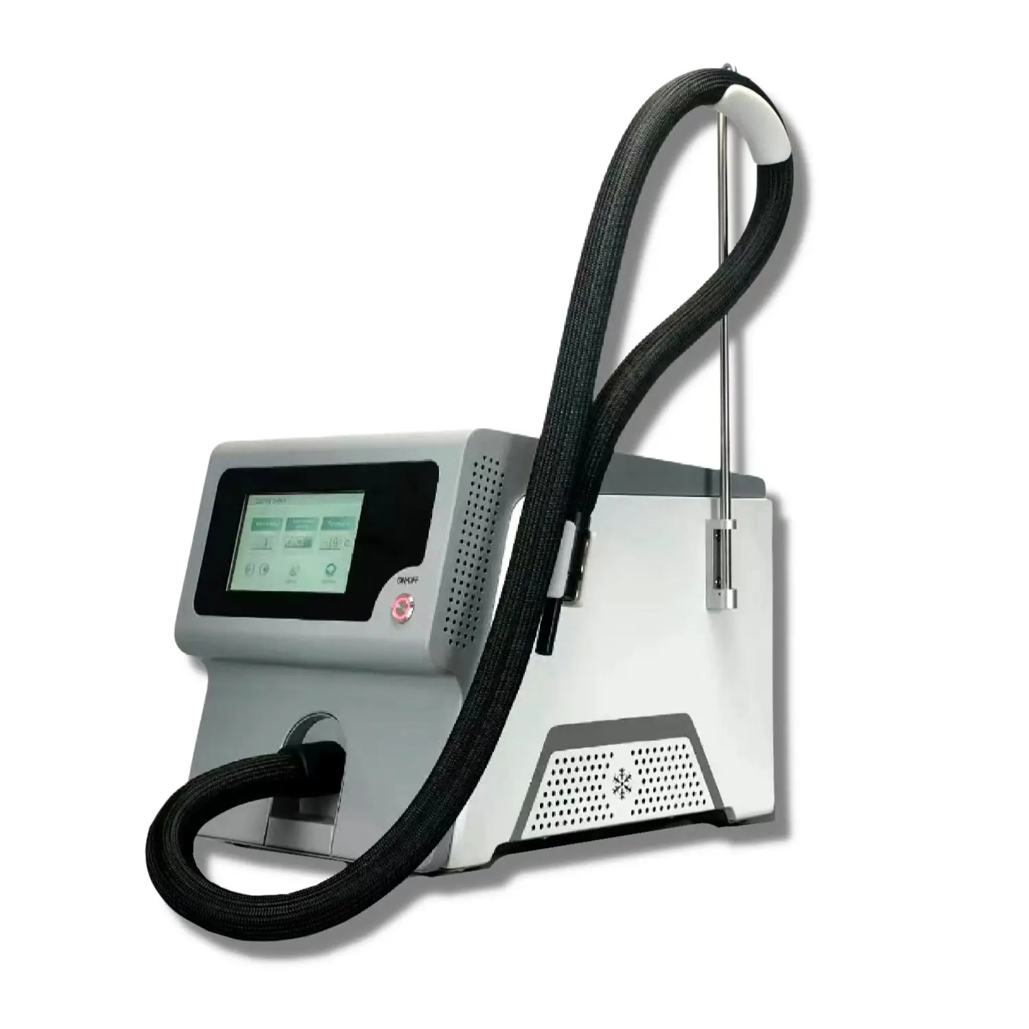 Portable Cryo Skin Cooling Machine Air Cooling Device for YAG Laser Tattoo Removal Hair Removal Treatment Beauty Salon Equipment