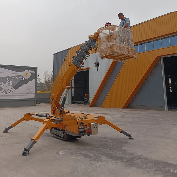 High quality small crawler crane with efficient lifting capacity