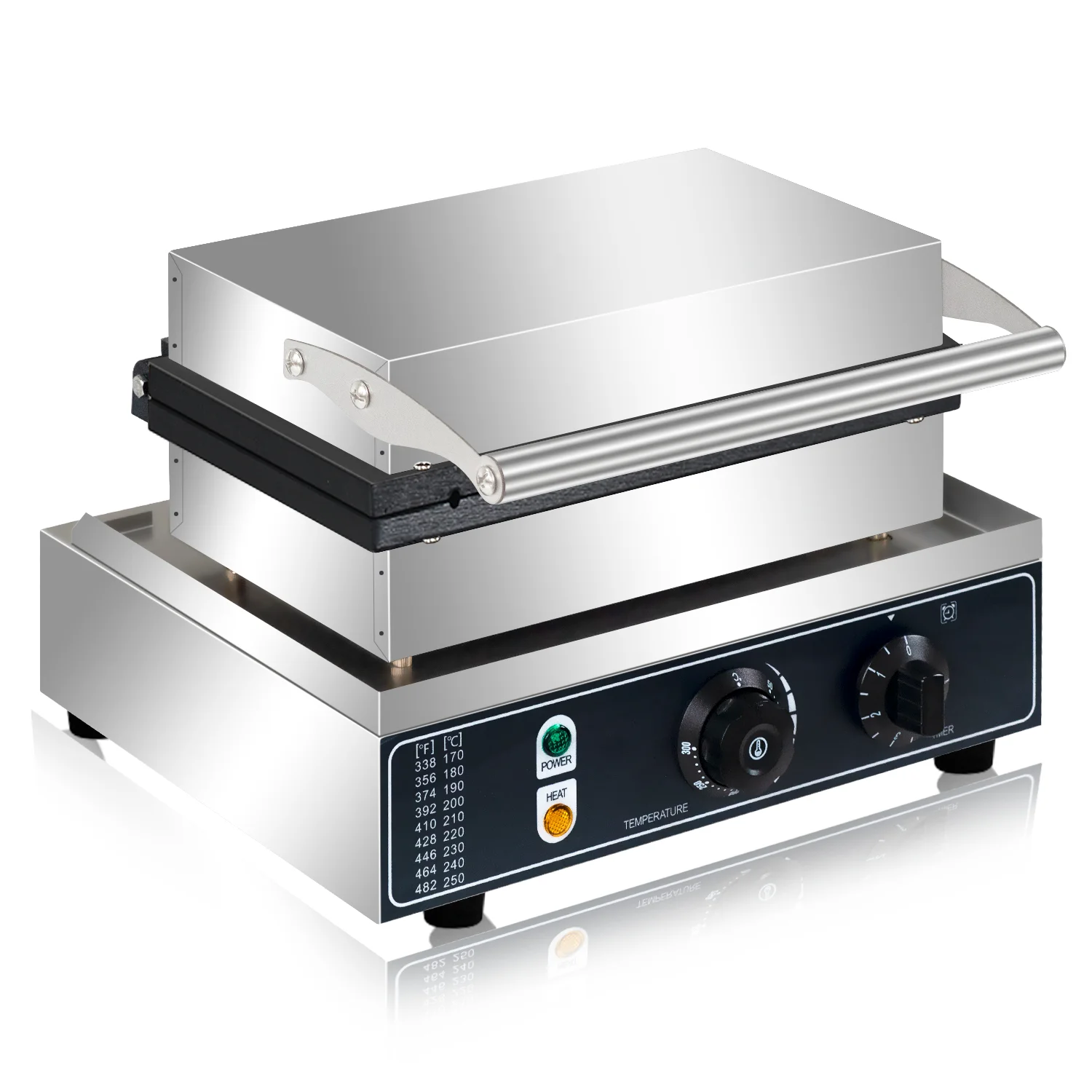 ماكينة صنع الوافل الكهربائية التجارية ماكينة هوت دوج الذرة المقرمشة ماكينة صنع الوافل غير لاصقة ماكينة سجق الكعك الفرنسية