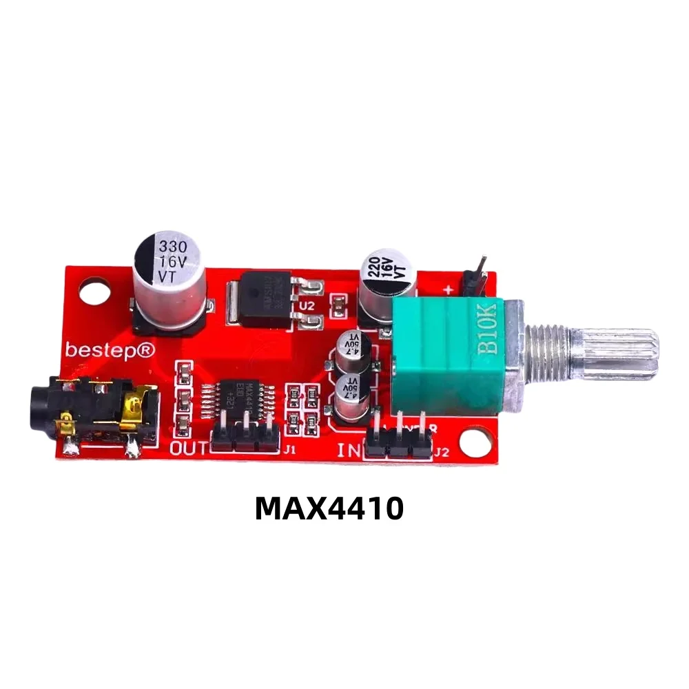 MAX4410 miniature headphone amplifier board headphone amplifier module can replace the NE5532 amplifier front-end amplifier