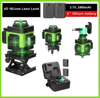 4D 16/12/8 Line 2 batteries laser level green light high-precision automatic line shipped from Poland warehouse