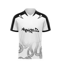The Mongolz team uniform, Mongolian Sea Snake black and white CS2 player, same esports style, customizable name