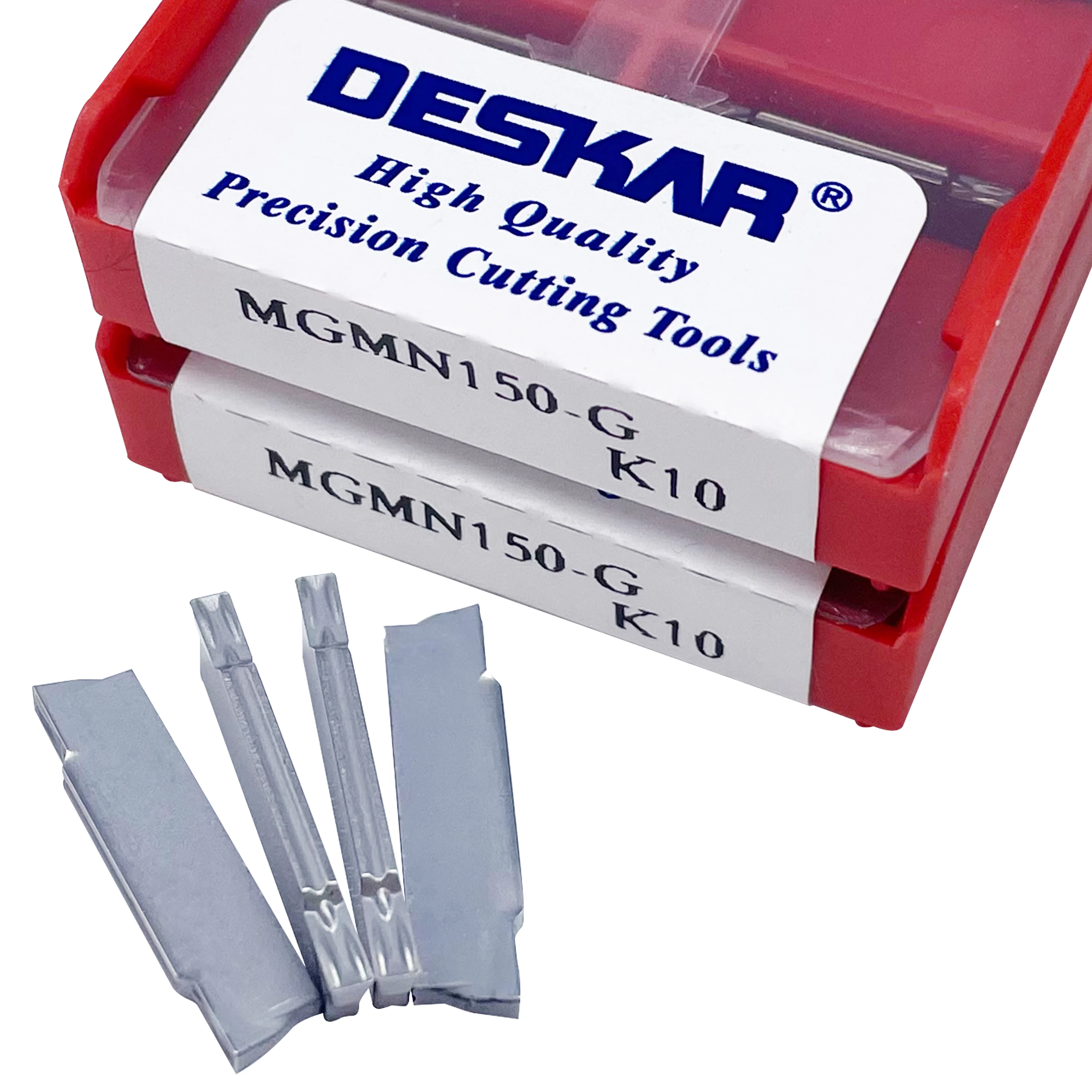 DESKAR MGMN150-G 200-G 250-G MGMN300-M MGMN400-M 500-M K10 CNC Grooving Turning Tool Carbide Inserts Cutter Cutting For Aluminum
