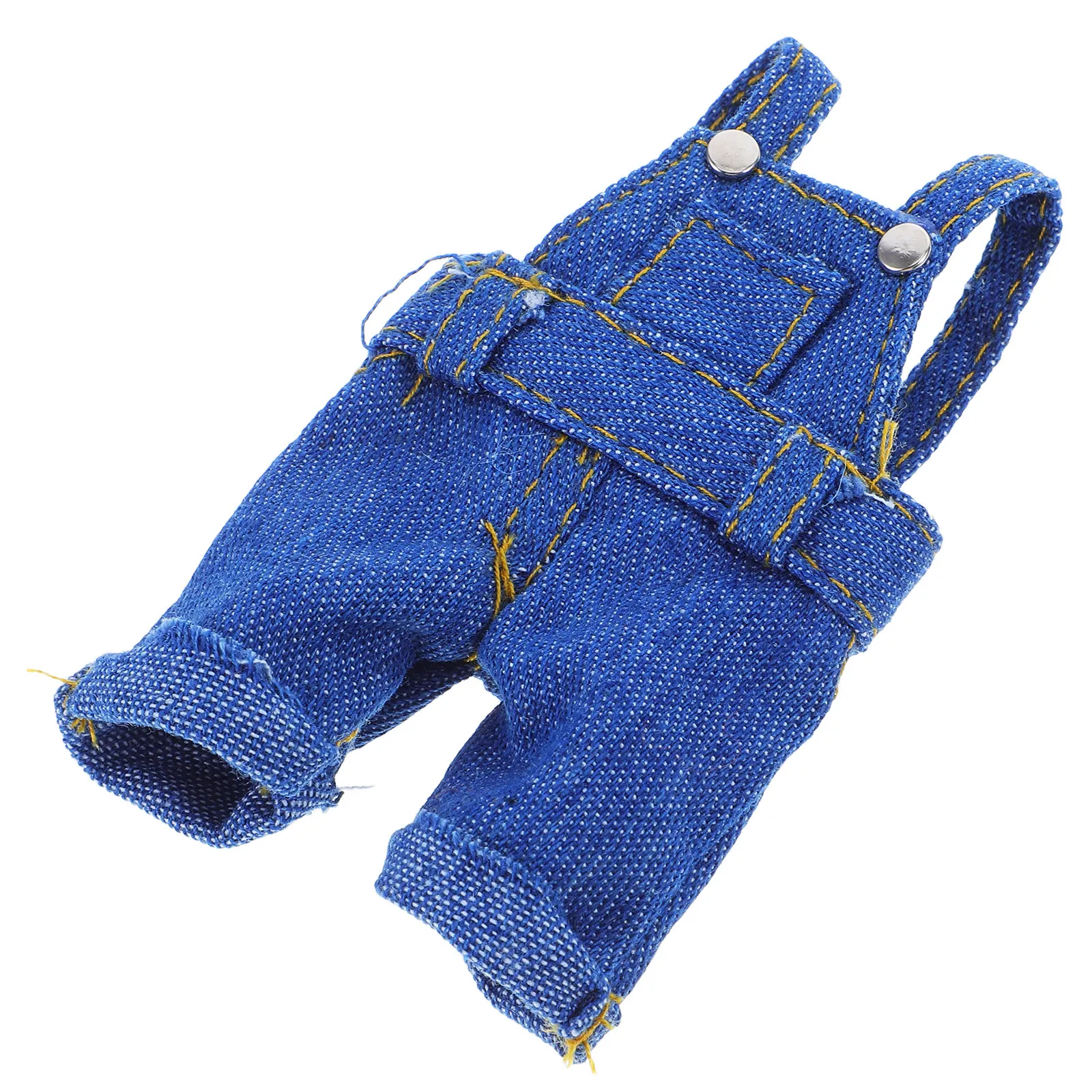 Cute Bear Clothes Soft Adorable Overalls for Stuffed Animals Dress Up Outfit Replacement Fashionable Apparel for Kids