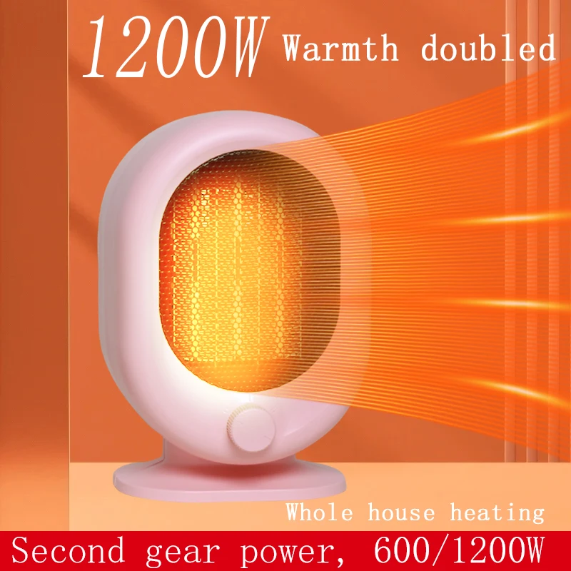 Space Heater For Indoor Use 1200W Room Heater Tip Over Outage And Overheat Protection Small Heater For Living Room Bedroom