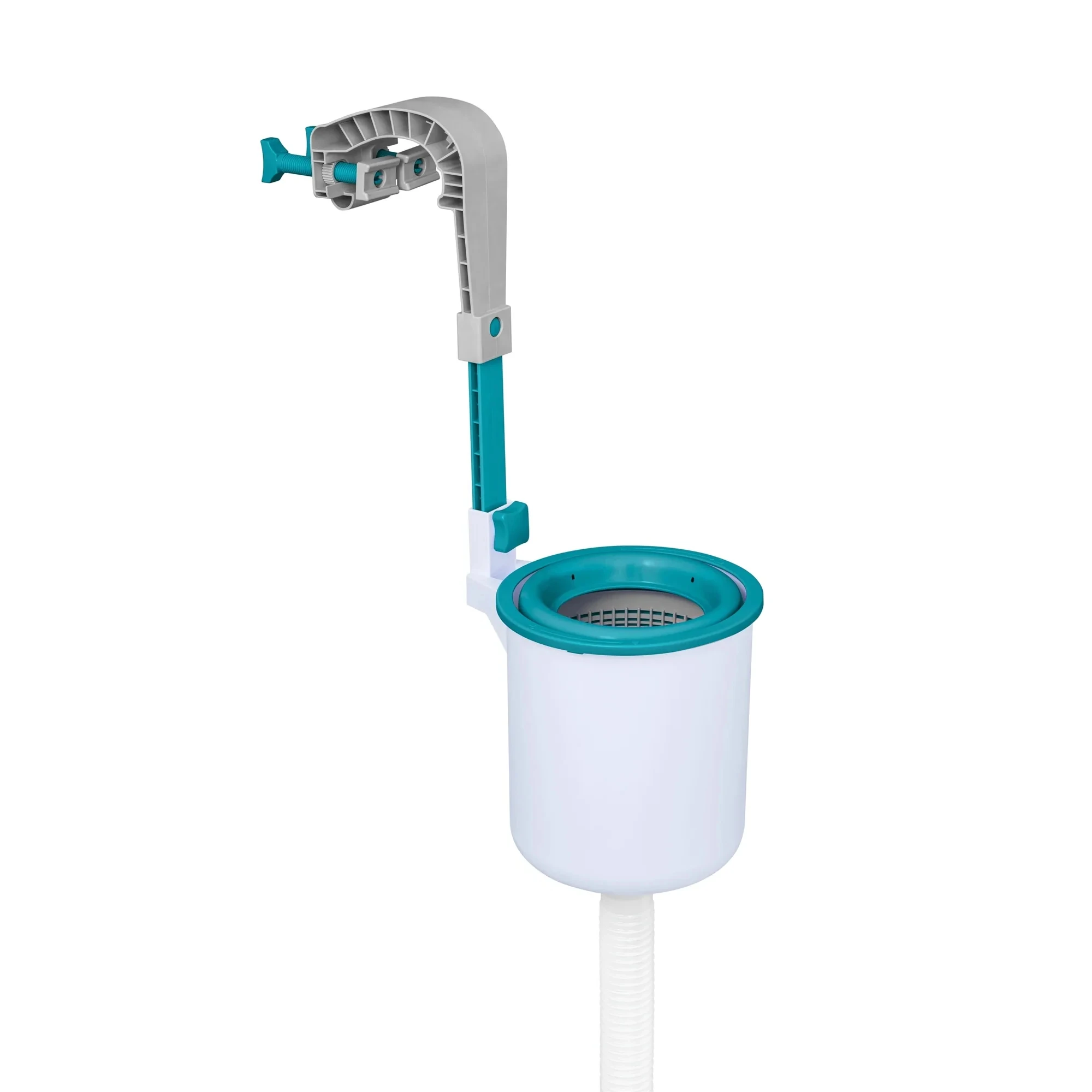 

Above Ground Pool Surface Skimmer,Plastic Wall Mount Swimming Pool Accessories for Automatic Skimming Leaves and Fine Debris