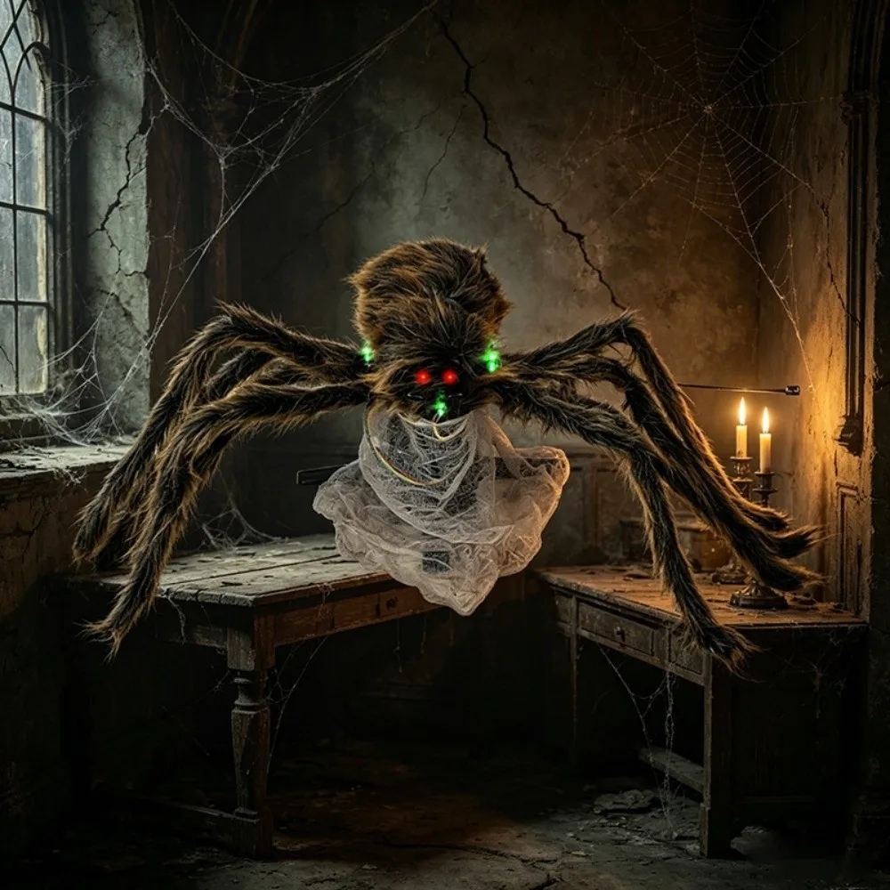 ornements-d'halloween-effrayants-araignee-geante-realiste-a-pattes-pliables-yeux-rouges-accessoires-decoratifs-artificiels-pour-bar-et-fetes-interieures