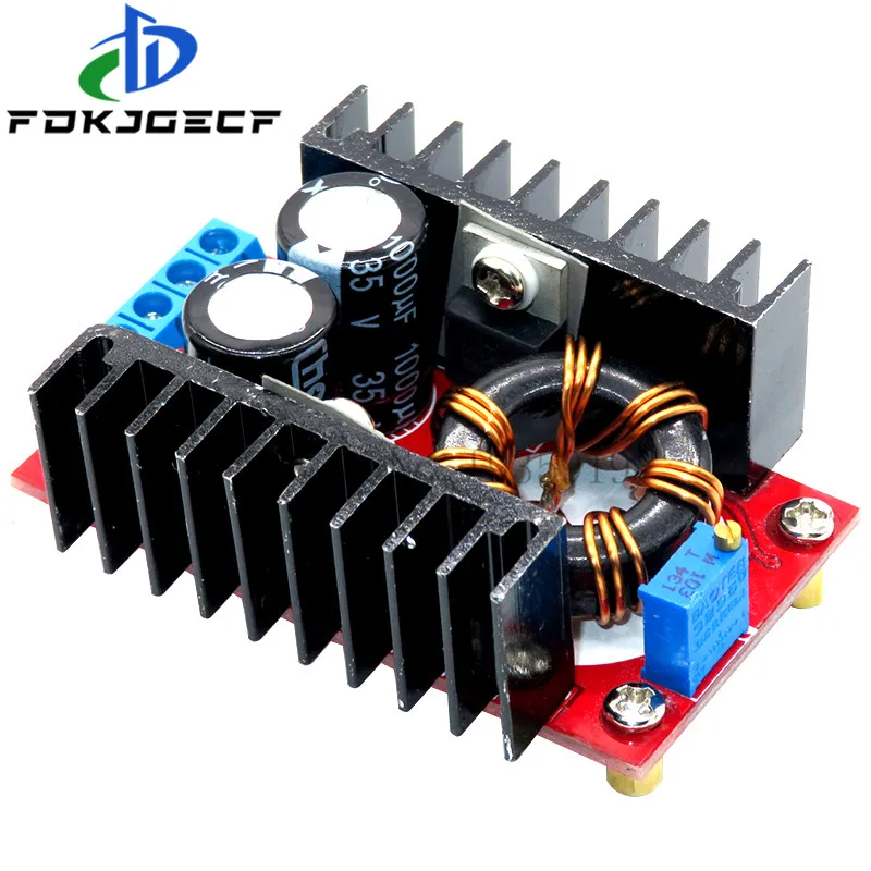 1pcs 150W Boost Converter DC-DC 10-32V to 12-35V Step Up Voltage Charger Module