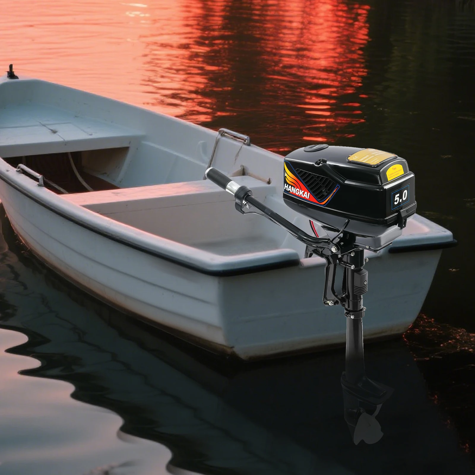 

48V HANGKAI Electric Outboard Trolling Motor Boat Short Shaft Engine Parts 1200W With step-less speed change and constant speed