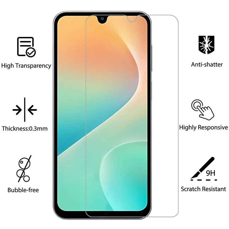 Phone Case for Samsung Galaxy M34 F34 M36 F36 5G Tempered Glass on Samsung M34 M F34 36 34M 36M Back Cover 360 Samsumg Samsun