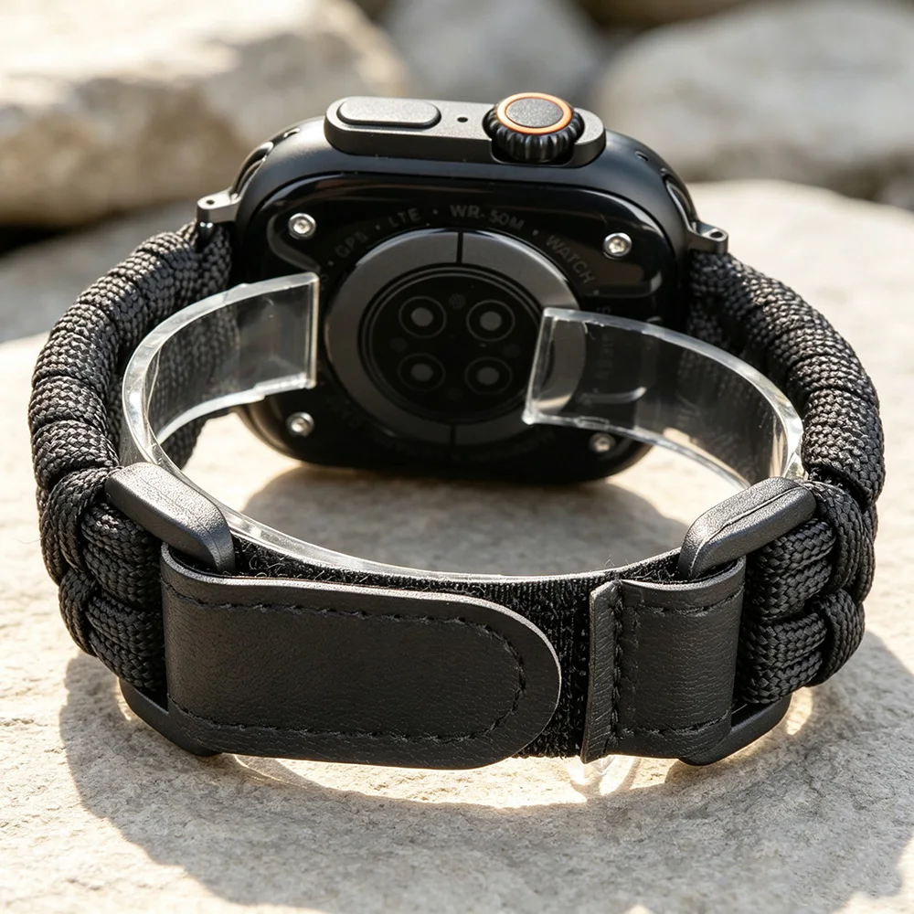 Atmungsaktives Outdoor-Sportarmband für Apple Watch 49mm 46mm 45mm 44mm 42mm 41mm 40mm Armband iWatch Ultra SE 11 10 9 8 7 6 5 4 3