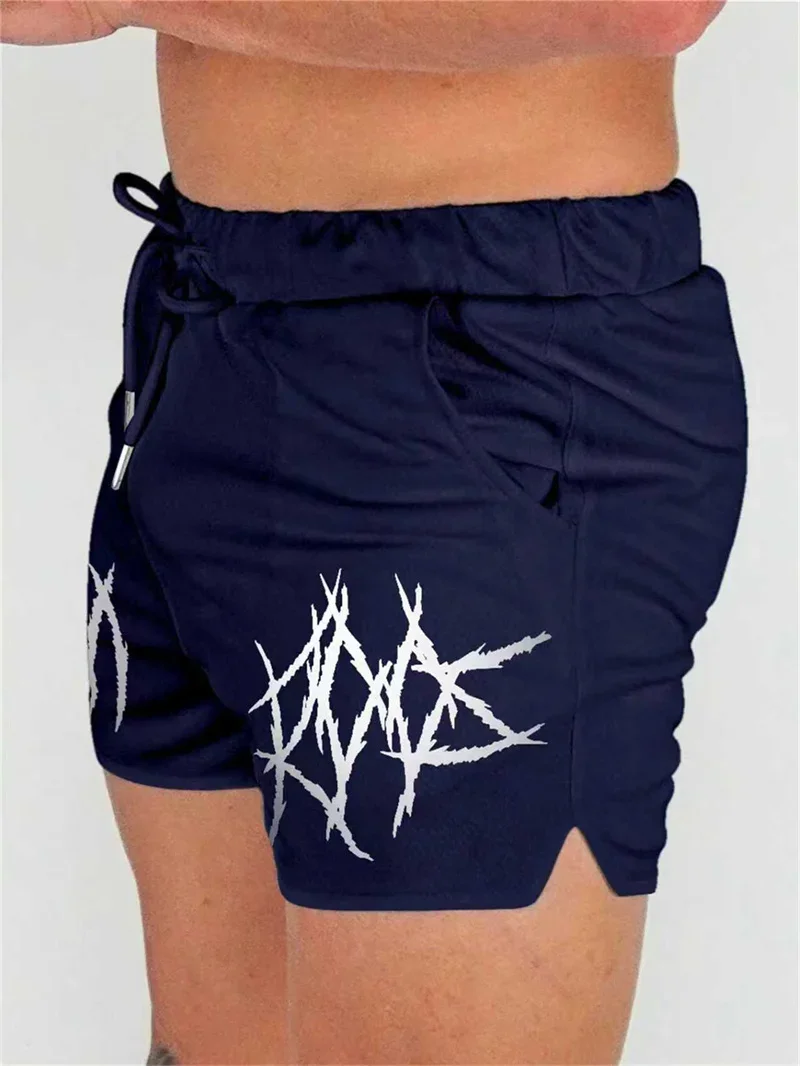 

Men's Summer Sports Shorts Trendy Casual Lightweight Breathable Suitable Gym Wear Training Running short pants men's sweatpants