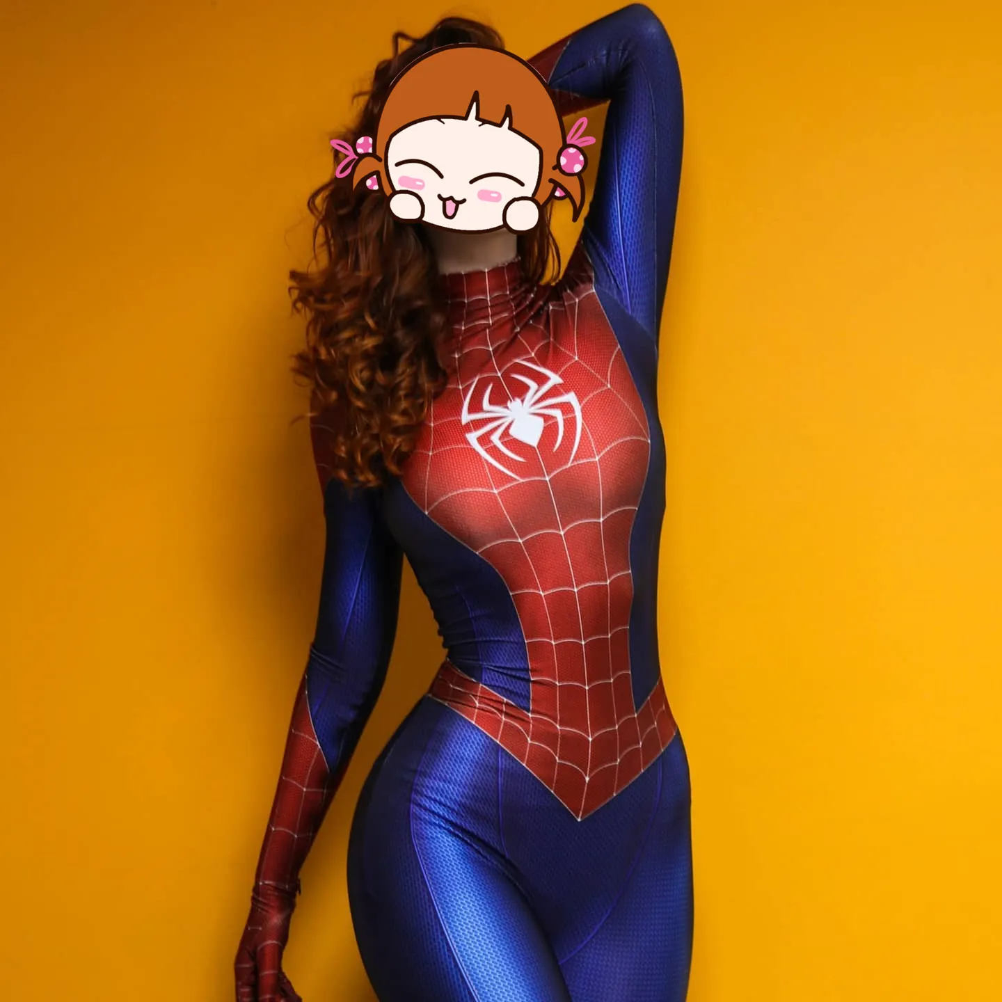  Kids Woman Girls PS4 Game Spiderman Superhero Cosplay Costume Halloween Bodysuit Zentai Suit Party Jumpsuit