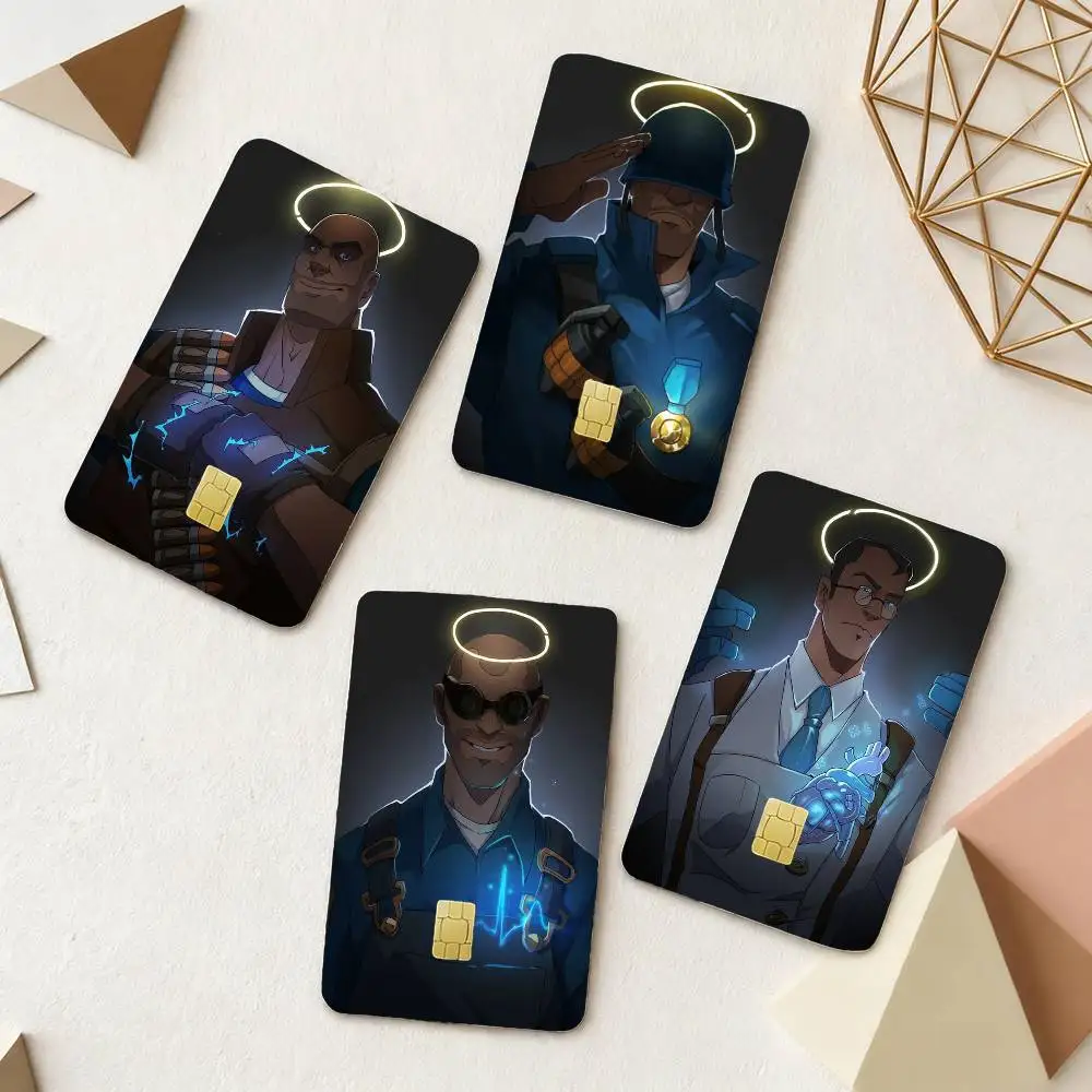 

Game T-Teams F-Fortress-S 2 4pcs 1Set Card Stickers Small Waterproof Chip 4PCS Card Sticker Anti-Scratch