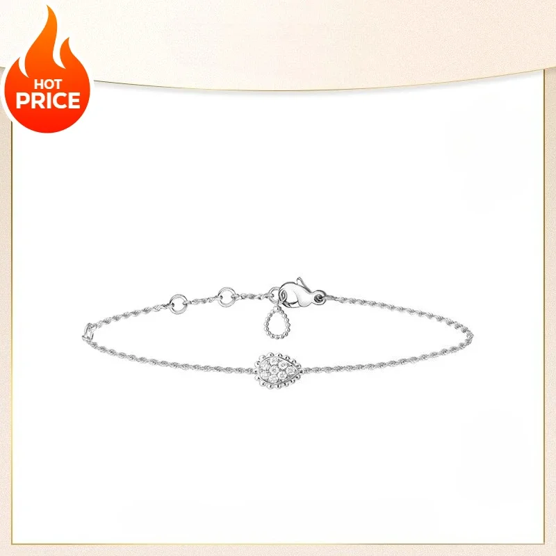 

Bohemian Bohemian Water Drop Diamond Bracelet Super Small Fashionable and Versatile Light Luxury