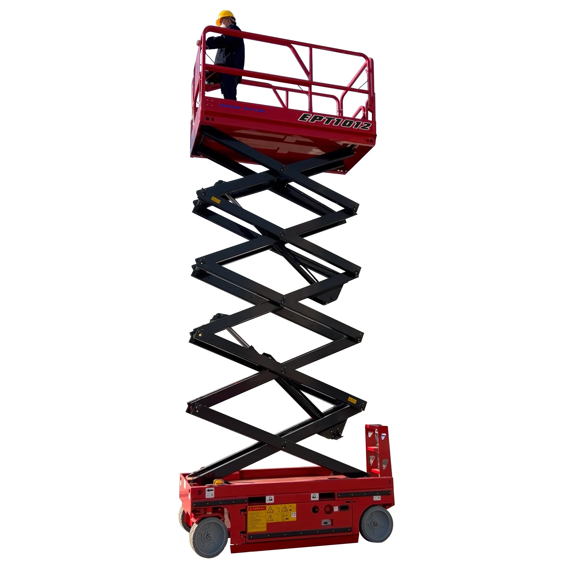 Economic aerial platform Price Electric Diesel Optional Tow Behind Man Lift With Ac And Dc Power scissor lift platform price