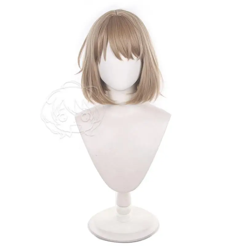 Cartoon Shii Na Cosplay Perücken Kostüme Kopfbedeckung 35cm Lange Simulierte Kopfhaut Dicke Gemischte Voluminöse Langhaar-Perücken – Detail 3