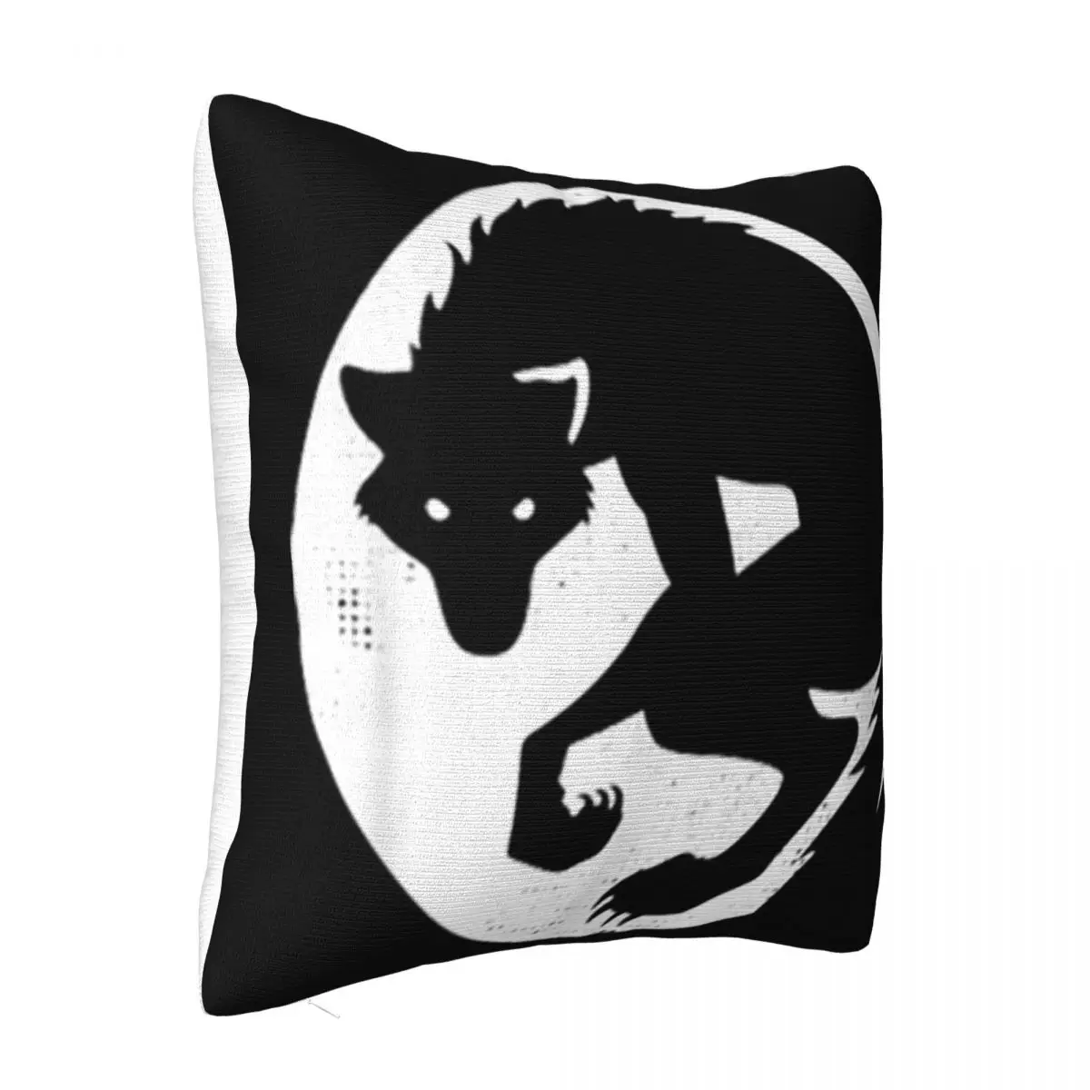 Beautiful Werewolf Silhouetted In Front Of The Moon Man Straight New Design Basic Customized Pillow Case